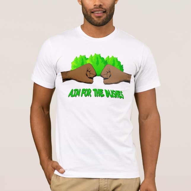 Camiseta Alvo para os arbustos (Frente)