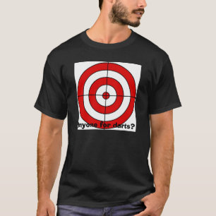 Camiseta alvo, qualquer um para dardos?
