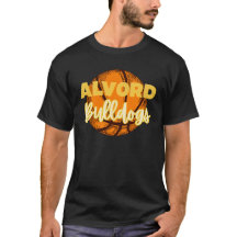 Alvord, TX Bulldog T-Shirt de Basquete