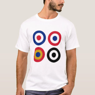 Camiseta Alvos de Mod Coloridos