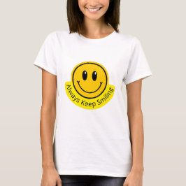 CAMISETA ALWAYS KEEP SMILING