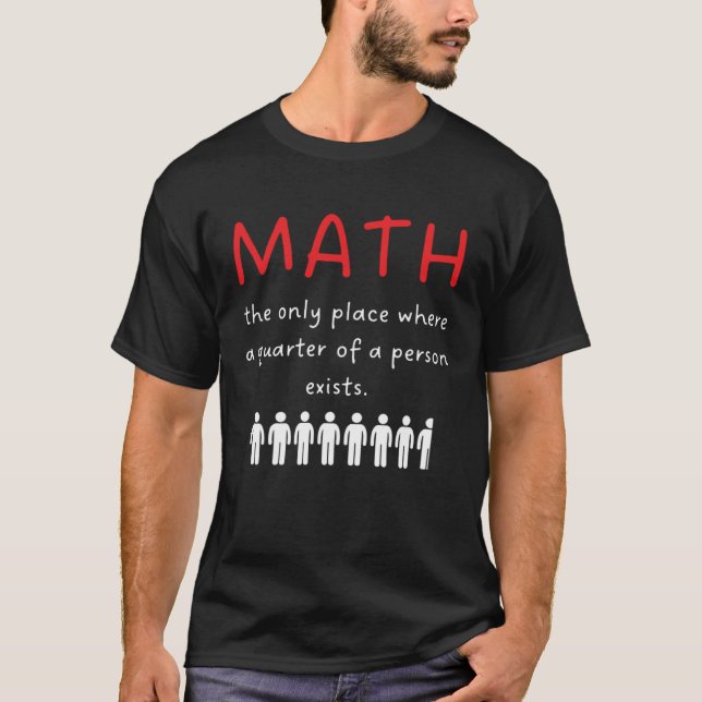Camiseta Always Right Math Teacher (Frente)