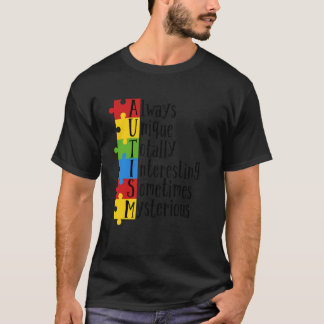 Camiseta Always Unique Autism Awareness