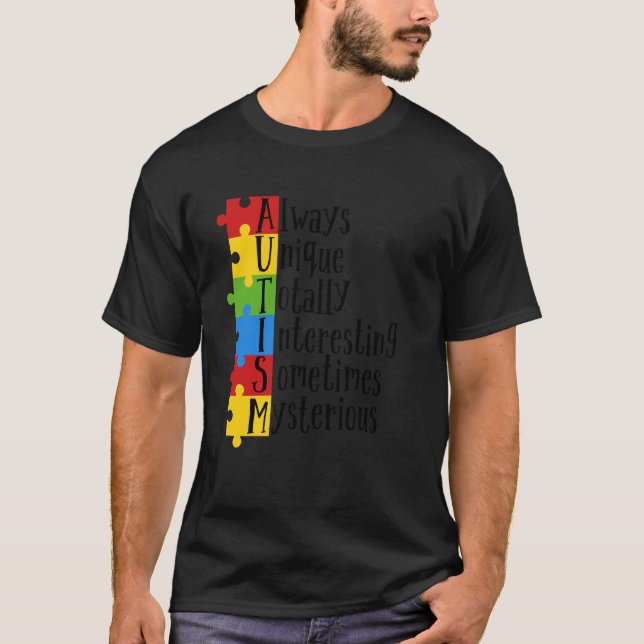 Camiseta Always Unique Autism Awareness (Frente)