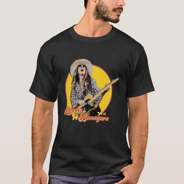 Camiseta Alyssa Bonagura Guitar Tee (Frente)