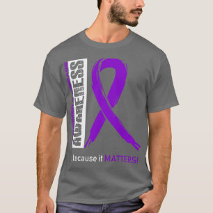 Camiseta Alzheimers Sensibilizam Porque É Importante Que Eu