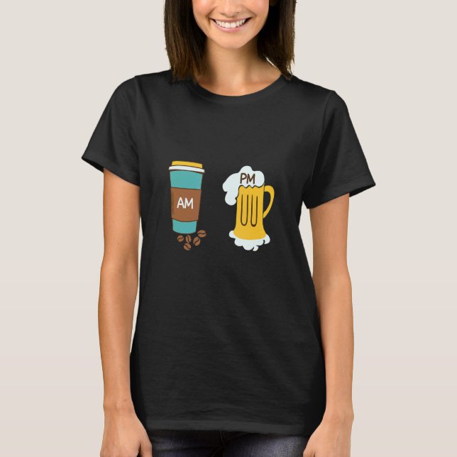 Camiseta AM Café PM Win 10 (Frente)