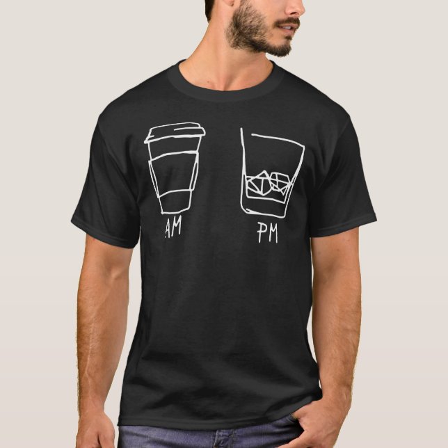 Camiseta AM Café PM Win 7 (Frente)