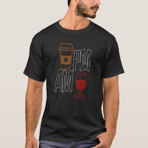 Camiseta AM Café PM Win Roupa sarcasmo