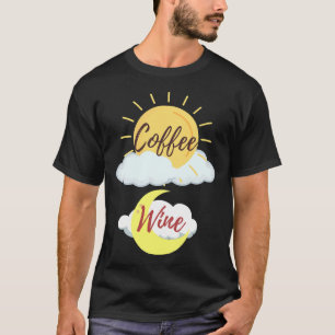 Camiseta Am Café Pm Wine