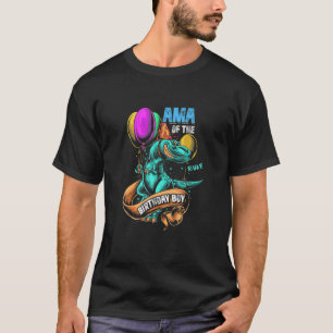 Camiseta Ama Da Família RawR Rex Dinosaur, Garoto De Anive
