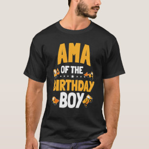 Camiseta Ama Do Trabalhador De Construção De Meninos De Ani