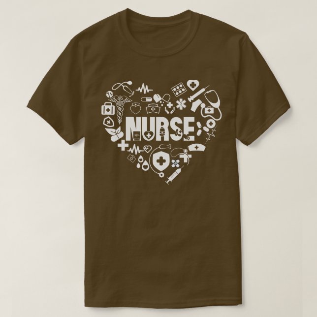 Camiseta Ama Enfermeira 1 (Frente do Design)
