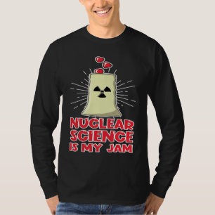 Camiseta Ama Engenheiro de Energia Renovável A Ciência Nucl