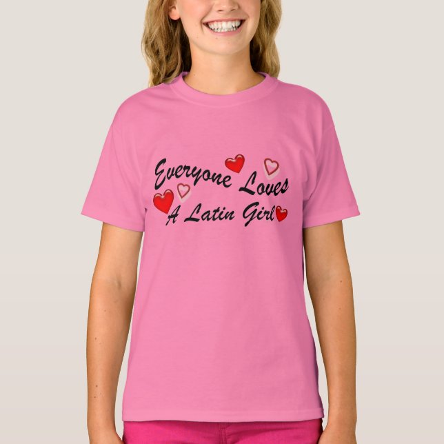 Camiseta ama latino (Frente)