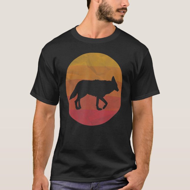 Camiseta Ama Lobo Lobo Rosto 3 (Frente)
