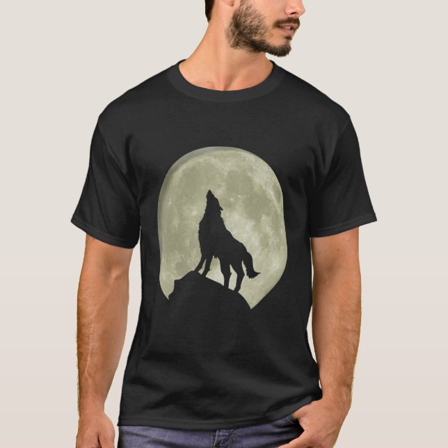 Camiseta Ama Lobos, Lua de Lobo 7 (Frente)
