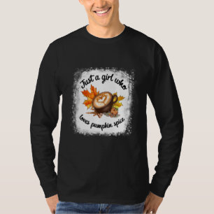 Camiseta Ama o Café de Outono da Espécialidade de Abóbora c