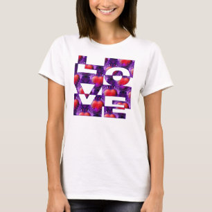 Camiseta AMA os corações