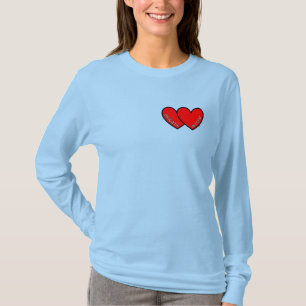 Camiseta AMA OUTRA T-Shirt de manga longa para mulheres