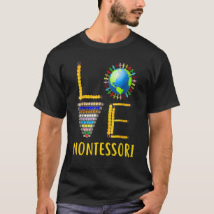 Camiseta Ama Professor Montessori Educação Montessori Costa