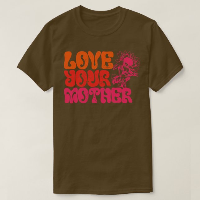 Camiseta Ama sua mãe (Frente do Design)