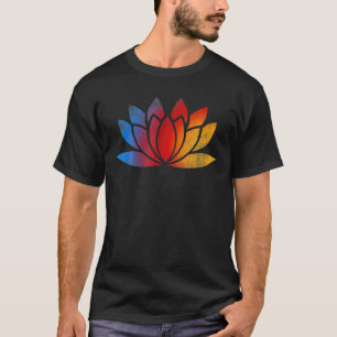 Camiseta Ama Yoga Tee Lotu Mediação da Flor Buda