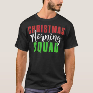 Camiseta Amácia dentária do esquadrão da manhã de Natal