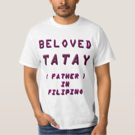 CAMISETA AMADO TATAY, PAI EM FILIPINO 1