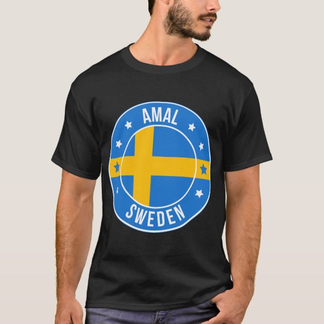 Camiseta Amal, Sweden City T-Shirt (Frente)