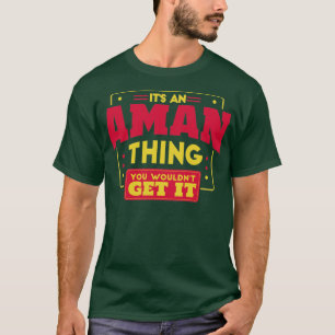 Camiseta Aman
