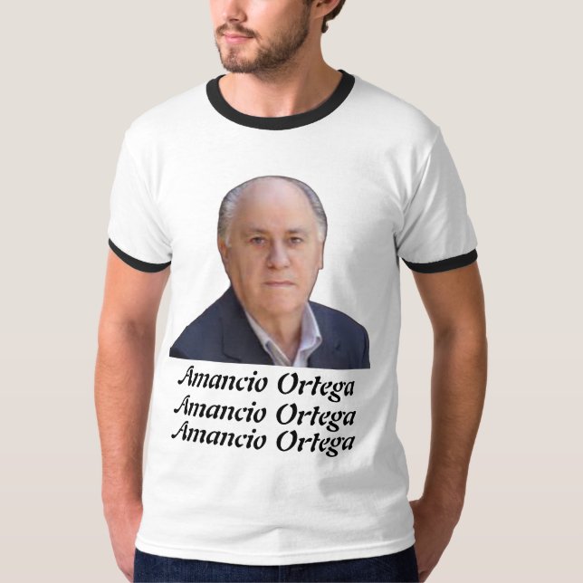 Camiseta Amancio Ortega 10 (Frente)