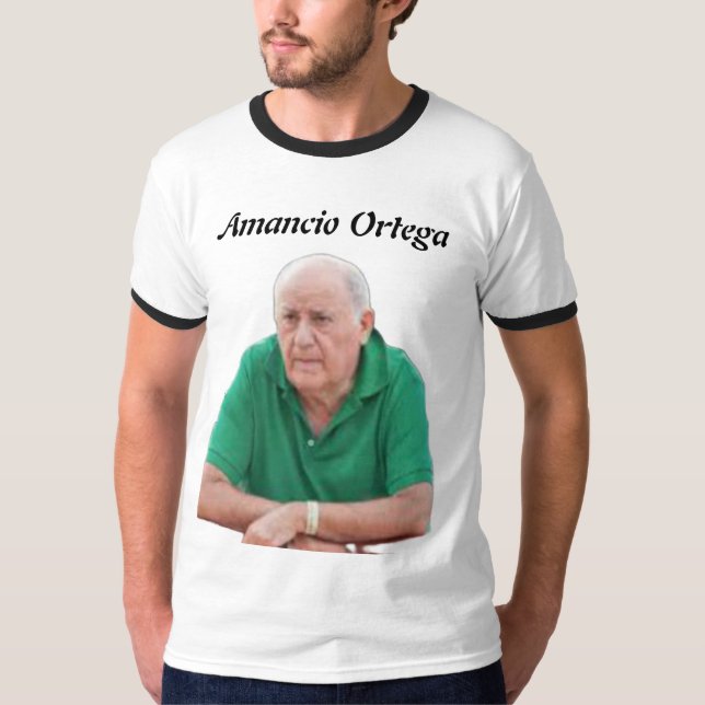 Camiseta Amancio Ortega 8 (Frente)