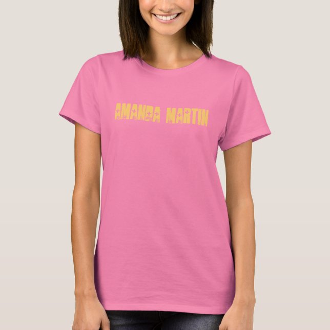 Camiseta Amanda Martin Women's Camo Tee (Frente)