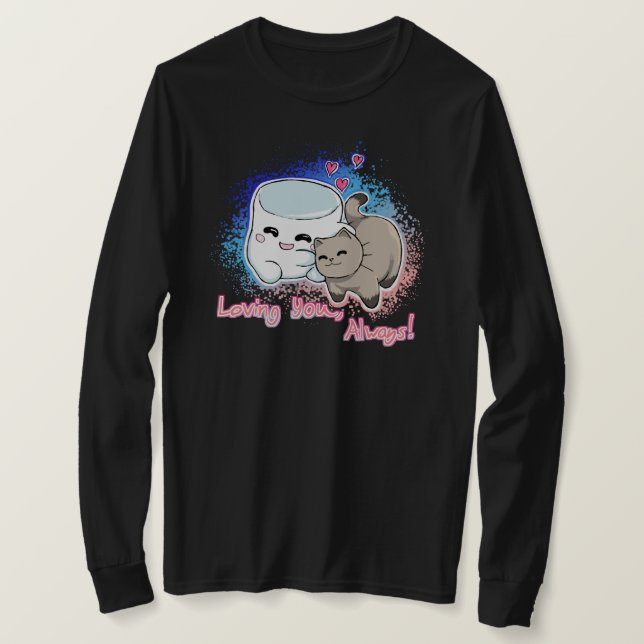 Camiseta Amando Você, Sempre! (Frente do Design)