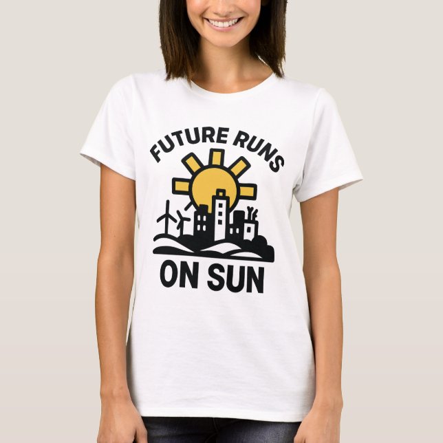 Camiseta Amanhã Ensolarado (Frente)