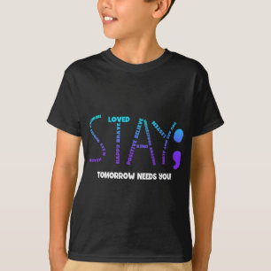 Camiseta Amanhã Precisa De Prevenção Suicida