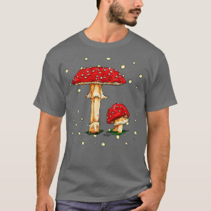 Camiseta Amanita muscaria cogumelos vermelhos