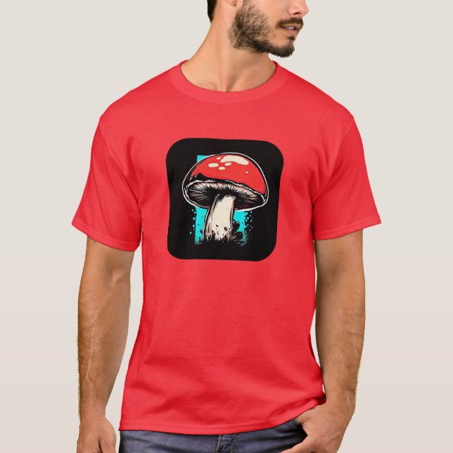Camiseta Amanita Muscaria Mushroom Graphic (Frente)