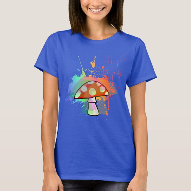 Camiseta Amanita Muscaria Psychedelic Mushroom (Frente)