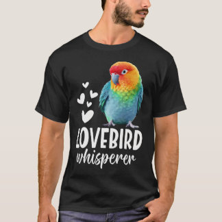 Camiseta Amansador de Agapornis Verde Cuidador de Pássaros