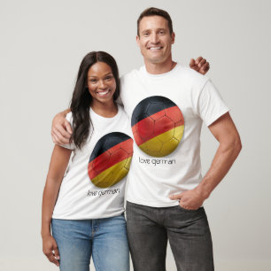 Camiseta amante alemão