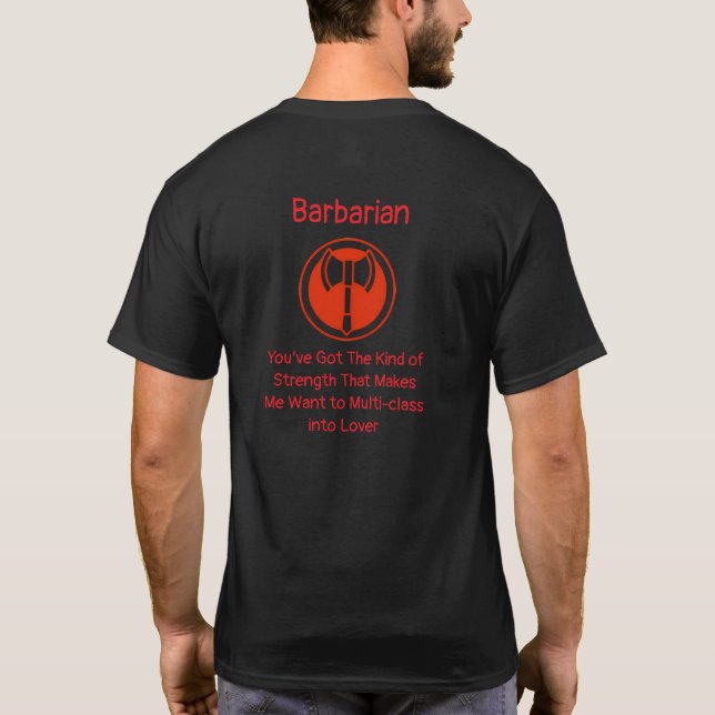 Camiseta Amante Bárbaro (Verso)