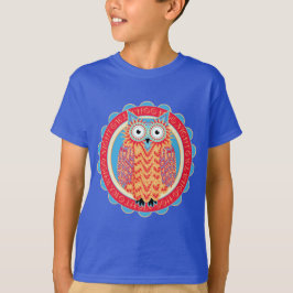 Camiseta Amante bonito do pássaro de Hoo Hoo da coruja