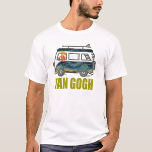 Camiseta Amante da Arte Divertida Van Go para Viagem e Aven