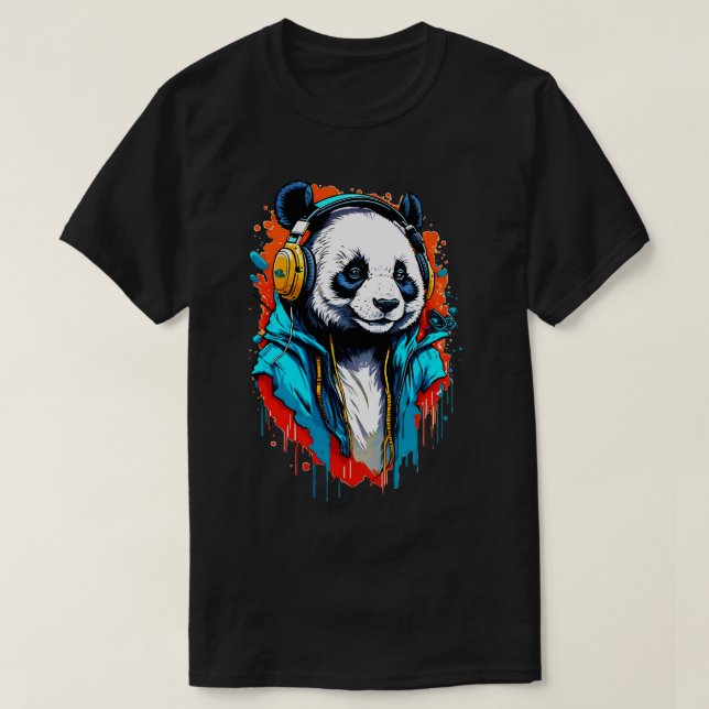 Camiseta Amante da arte Ursa (Frente do Design)