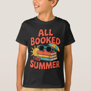 Camiseta Amante da Leitura Toda Reservada Neste Verão Citaç