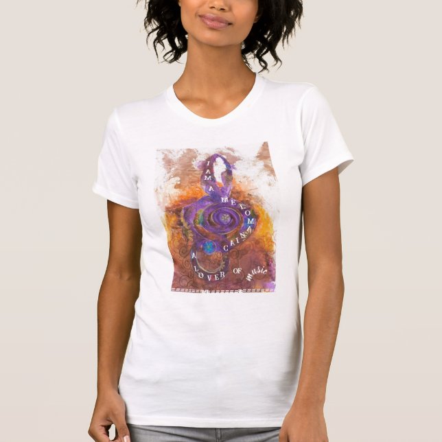 Camiseta Amante da Música (Frente)