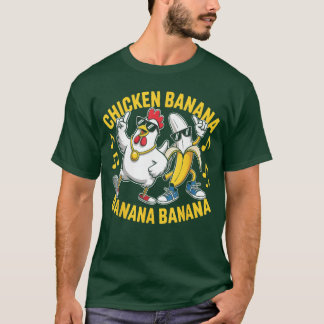 Camiseta Amante da Música Banana Banana Banana Frango Músic