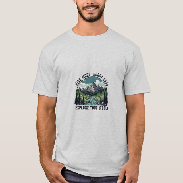 Camiseta Amante da natureza (Frente)